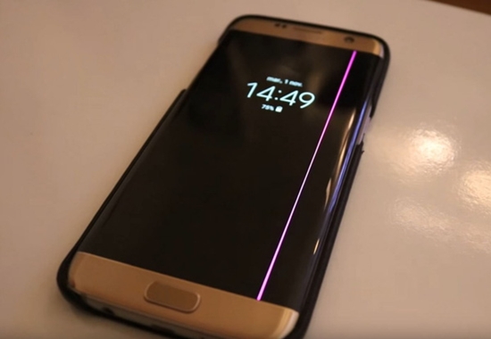 Samsung S7 Edge bi soc man hinh